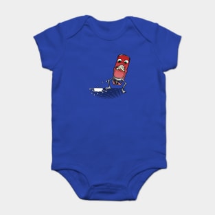 Dirty spray can Baby Bodysuit